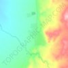 Топографическая карта Алмасай, высота, рельеф