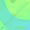 Топографическая карта Колымское, высота, рельеф