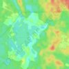 Топографическая карта Еглино, высота, рельеф