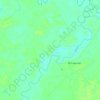 Топографическая карта Кубрино, высота, рельеф
