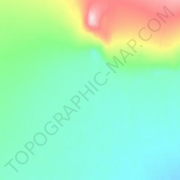 Топографическая карта Svalbard, высота, рельеф