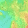 Топографическая карта Ларионово, высота, рельеф