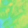 Топографическая карта Урочище Ляды, высота, рельеф