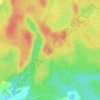 Топографическая карта Дорофеево, высота, рельеф