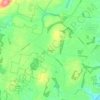 Топографическая карта Firetown, высота, рельеф