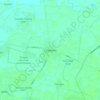 Топографическая карта Chablekal, высота, рельеф