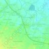 Топографическая карта Blang Beureueh, высота, рельеф
