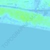 Топографическая карта Long Beach, высота, рельеф