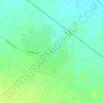 Топографическая карта Ghutti, высота, рельеф
