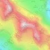 Топографическая карта Monte Perdido, высота, рельеф