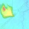 Топографическая карта Haidergarh Basoda, высота, рельеф