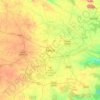Топографическая карта Ranchi, высота, рельеф
