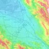 Топографическая карта San Jose, высота, рельеф