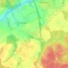 Топографическая карта Воеводино, высота, рельеф