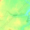 Топографическая карта Леоновка, высота, рельеф