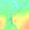 Топографическая карта Кейзес, высота, рельеф