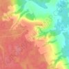 Топографическая карта Мальгино, высота, рельеф
