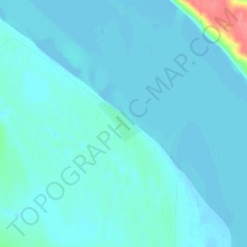 Топографическая карта Левинские Пески, высота, рельеф