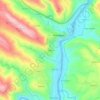 Топографическая карта Cheira, высота, рельеф