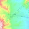 Топографическая карта Manantiales, высота, рельеф