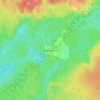 Топографическая карта Андреевская, высота, рельеф