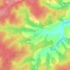 Топографическая карта Липовка, высота, рельеф