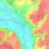 Топографическая карта L'Enfer, высота, рельеф