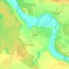 Топографическая карта Спас, высота, рельеф