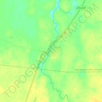 Топографическая карта Володаровка, высота, рельеф