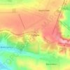 Топографическая карта Нагорное, высота, рельеф