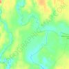 Топографическая карта Коврижинская, высота, рельеф