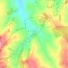 Топографическая карта Sognes, высота, рельеф