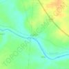 Топографическая карта Nandur, высота, рельеф
