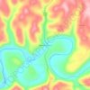 Топографическая карта Mahoning Furnace, высота, рельеф