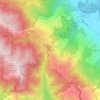 Топографическая карта Sky Londa, высота, рельеф