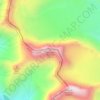 Топографическая карта Mastodon Mountain, высота, рельеф
