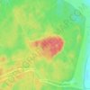 Топографическая карта Боровинка, высота, рельеф