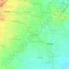 Топографическая карта Kedungan, высота, рельеф