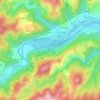 Топографическая карта Pelet, высота, рельеф