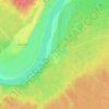 Топографическая карта Новый Путь, высота, рельеф
