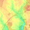Топографическая карта Ясногородка, высота, рельеф