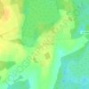Топографическая карта Новое Лукино, высота, рельеф