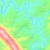 Топографическая карта Friúmes, высота, рельеф