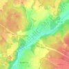 Топографическая карта Вашутино, высота, рельеф