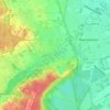 Топографическая карта Berg, высота, рельеф