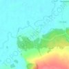 Топографическая карта Черепанова, высота, рельеф