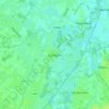 Топографическая карта Gijzegem, высота, рельеф
