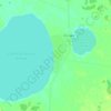 Топографическая карта Малый Атяж, высота, рельеф