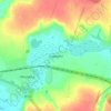 Топографическая карта Лаврики, высота, рельеф