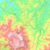Топографическая карта Kohima, высота, рельеф